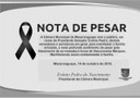 NOTA DE PESAR 