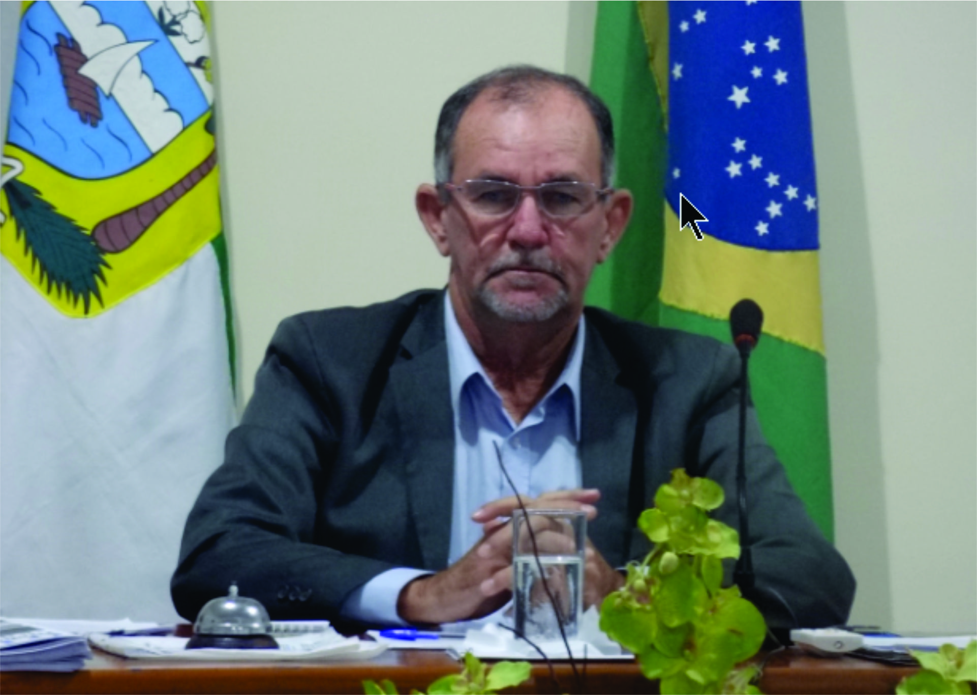 Presidente da Câmara de Vereadores Crizaldo Meira solicita a institucionalização do cântico do Hino Nacional Brasileiro nas entidades educacionais