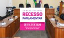 RECESSO PARLAMENTAR